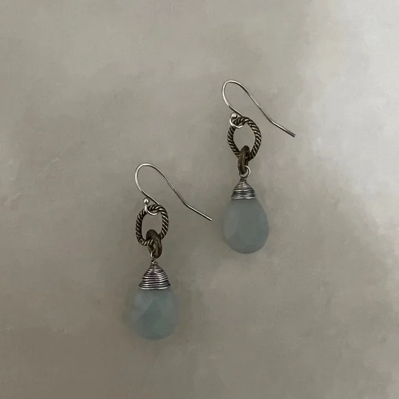 NWOT Sundance Amazonite Earrings - Picture 3 of 6
